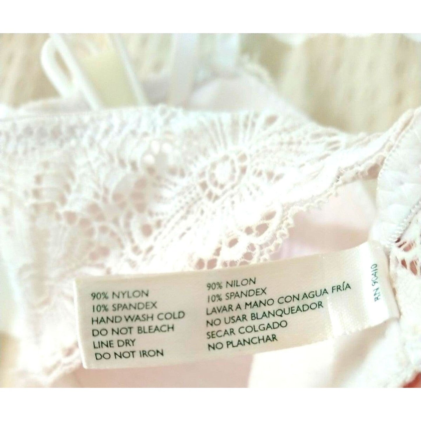 Laura Ashley White Lace Push-Up Bra - Size 36C, Lingerie Collection