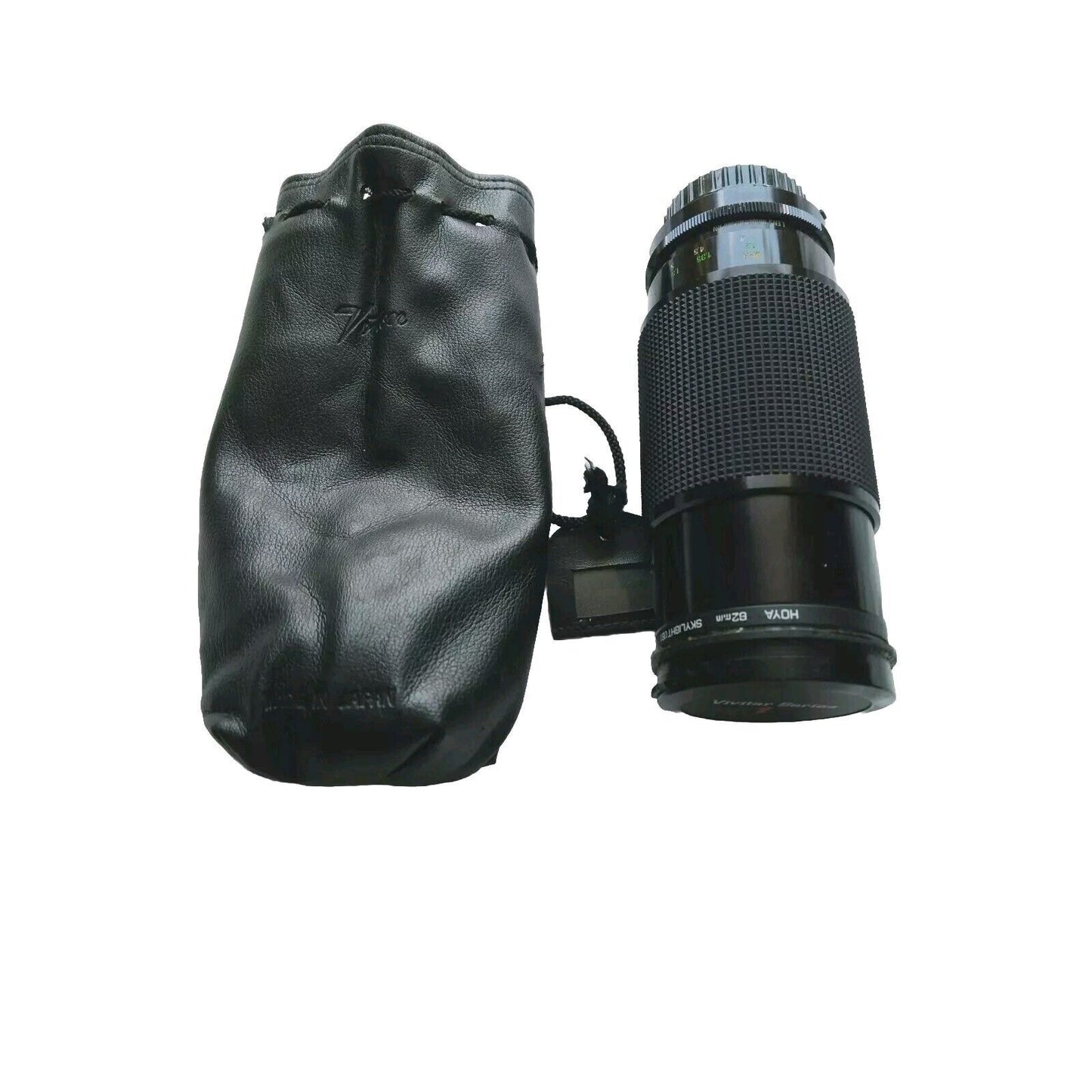 Vivitar Series 1 Hoya 62 mm Skylight 18 Mount Macro Lens with Leather Case