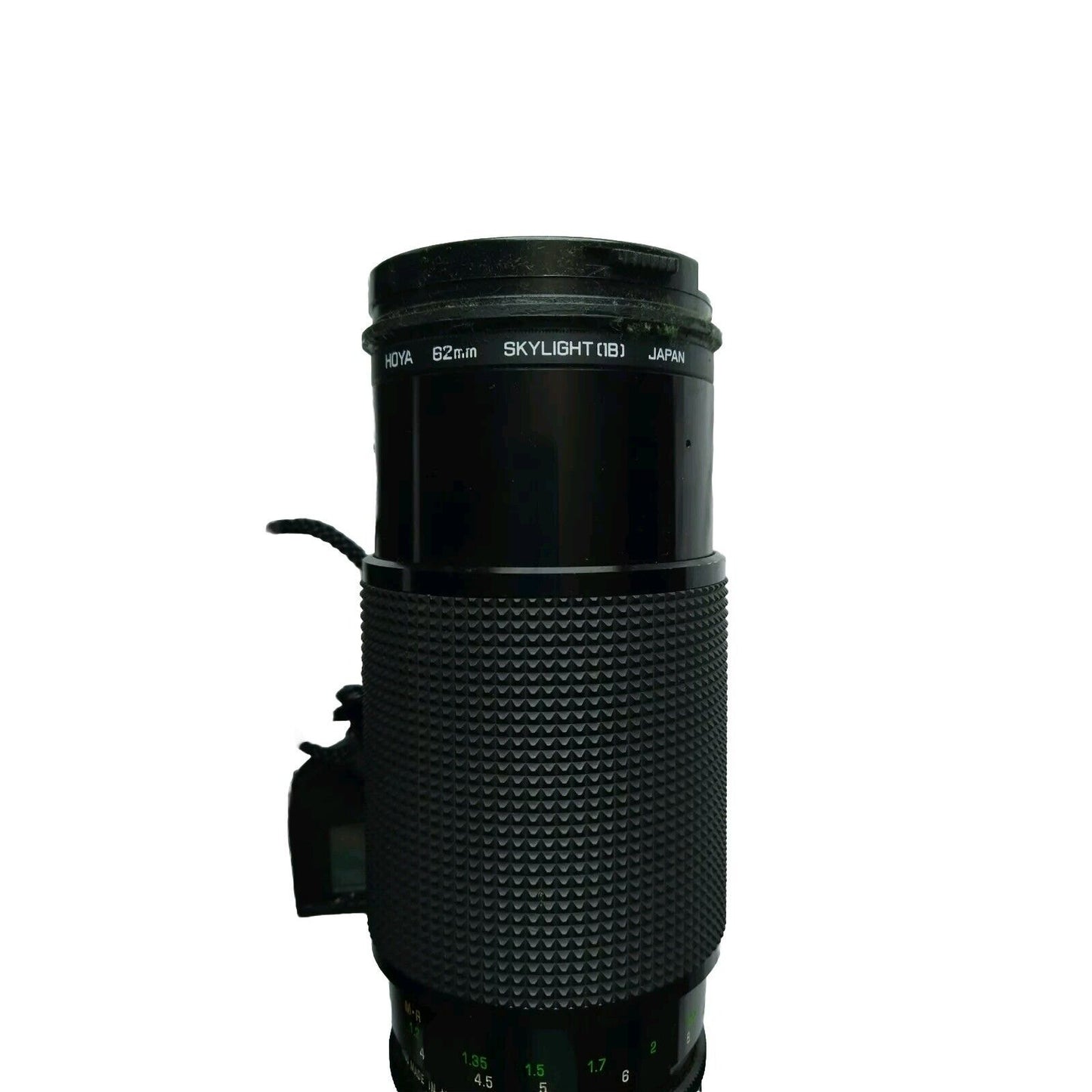 Vivitar Series 1 Hoya 62 mm Skylight 18 Mount Macro Lens with Leather Case