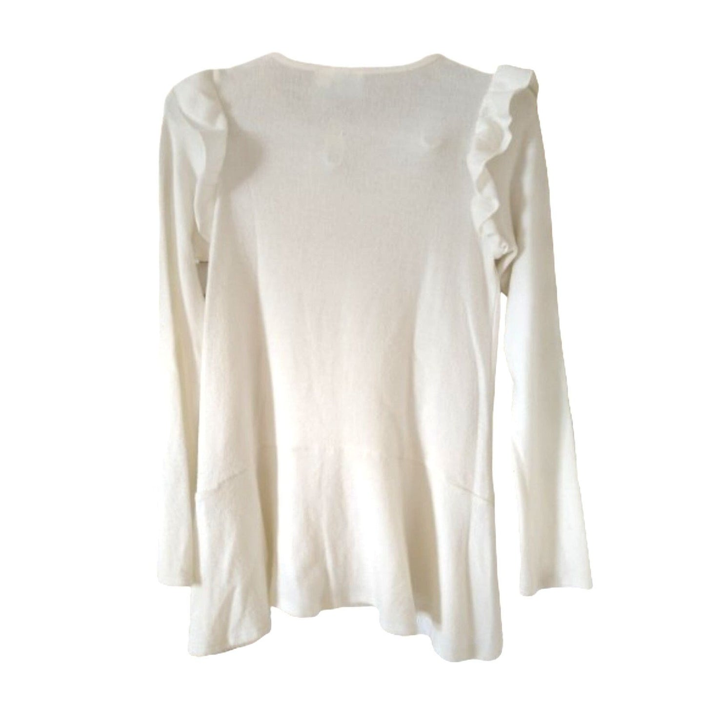 Extremely Me long sleeve Heart white girls peplum dress 14