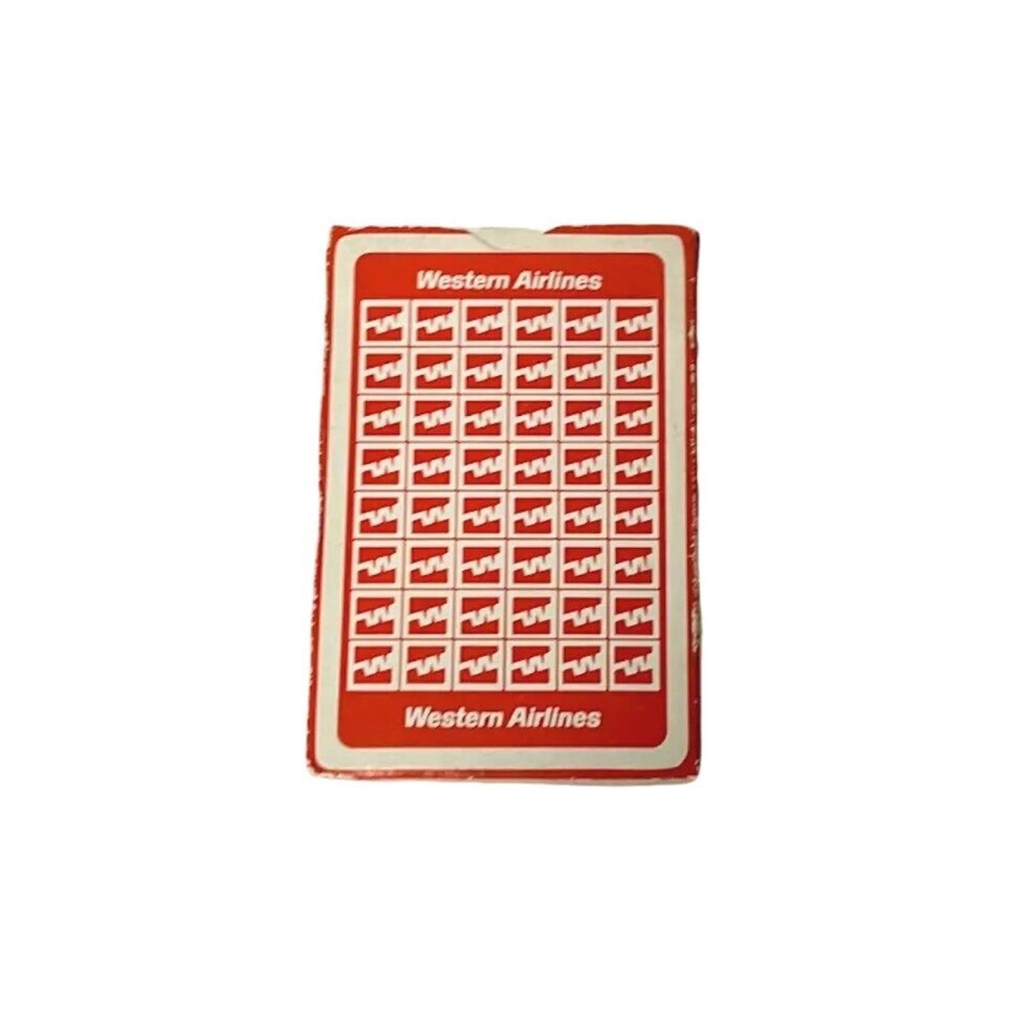 Vintage Deck of Western Airlines Playing Cards Deck
