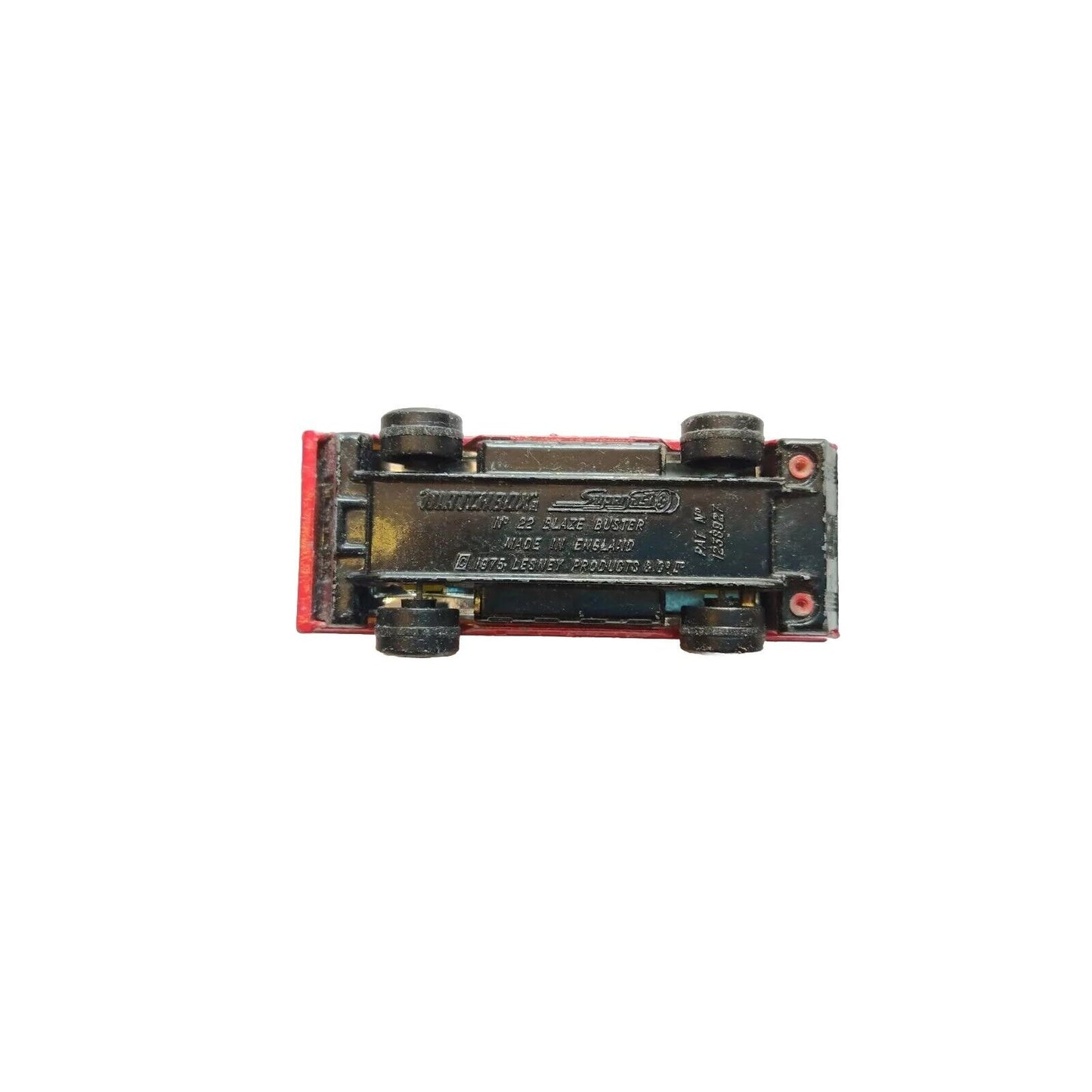 Matchbox Lesney Vintage 1977 Blaze Buster Fire Truck Made in England LOOSE