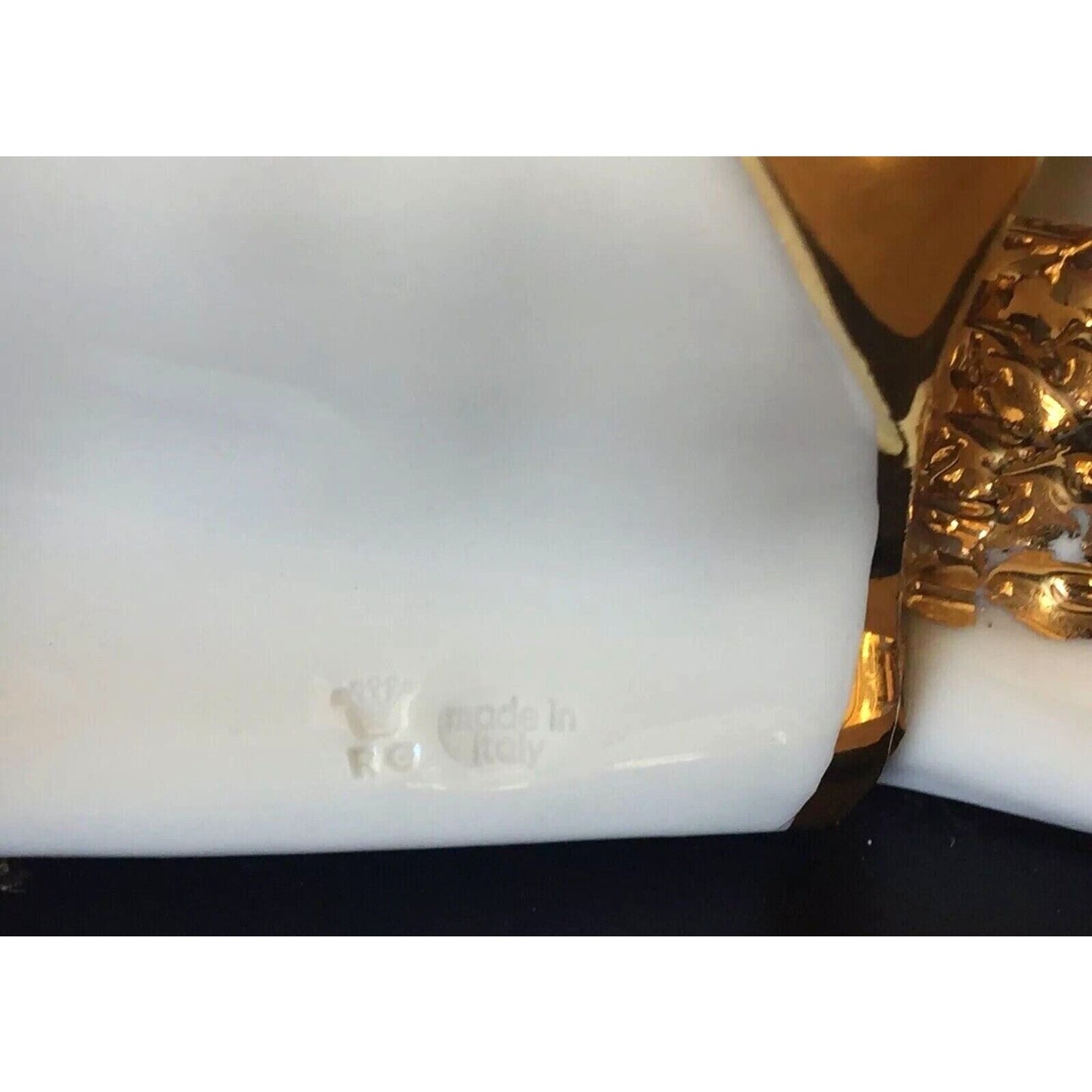 Vintage Harlequin Table Lamp – Capodimonte, Limoges Swarovski and 24K Gold