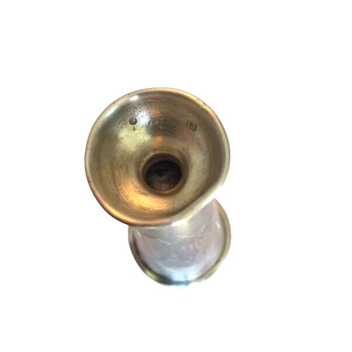 Antique Kiddush Goblet Chalice Imperial Russian 84 Silver Judaica Signed