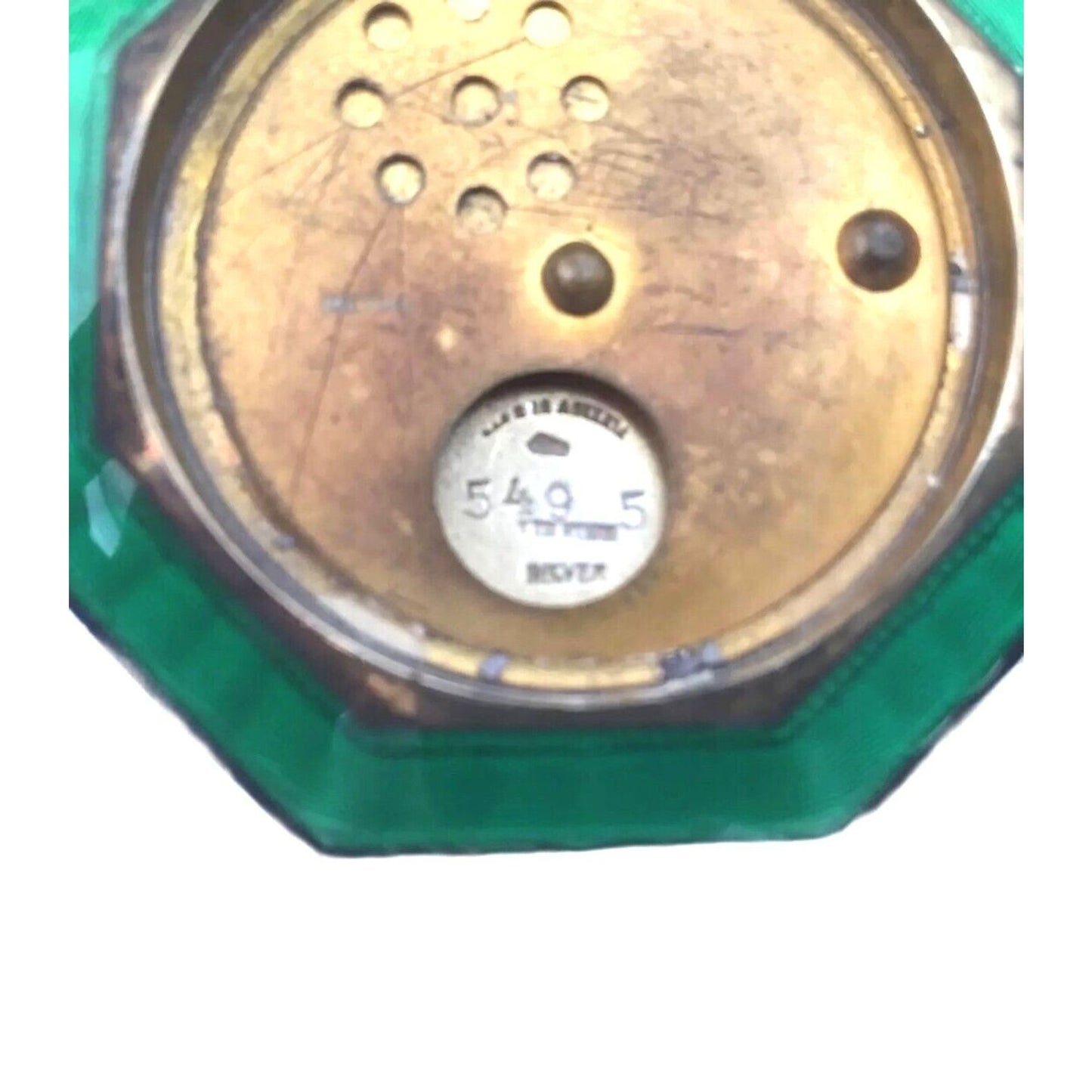 Antique Hand-Painted Guilloché Enamel Powder Compact - Sterling Silver, Austria