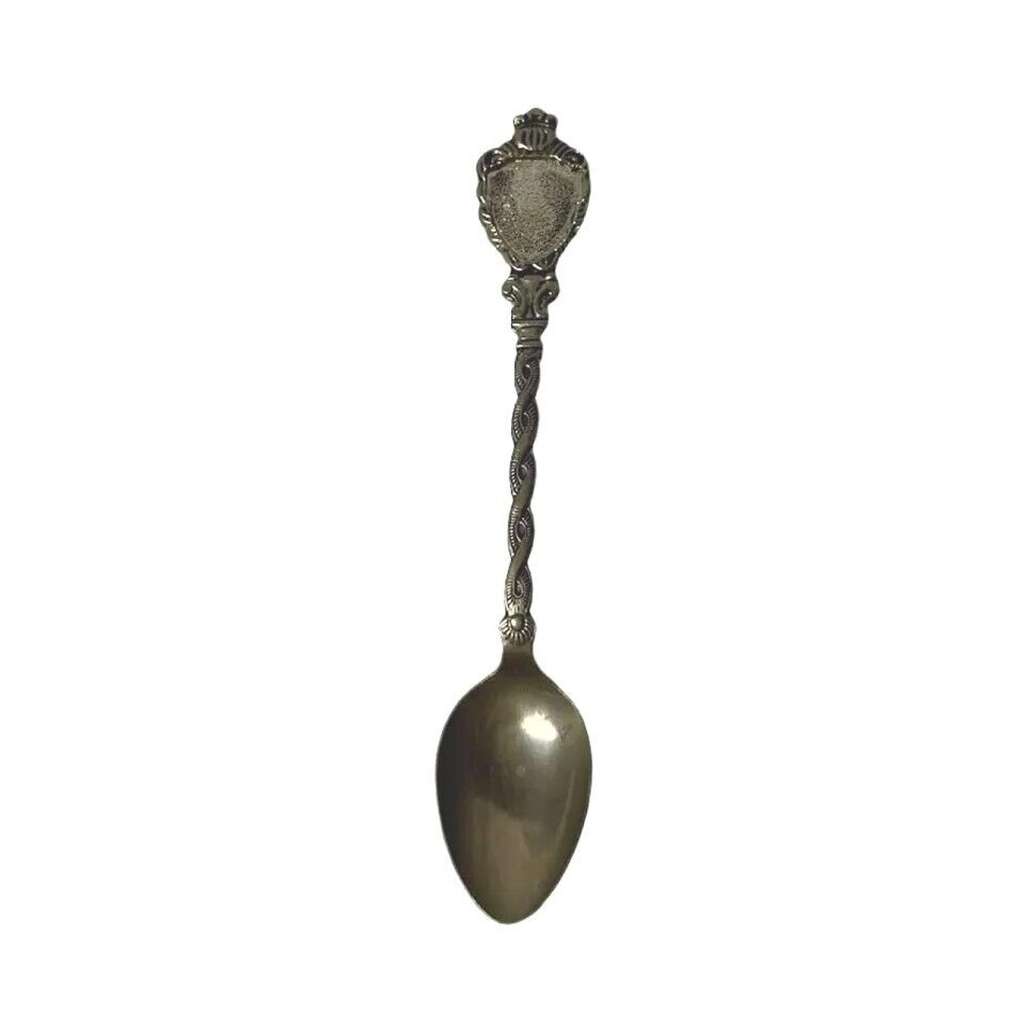 Antique Klepa Aris Holland Souvenir Spoon Teaspoon Baby Swirled Silver Plated
