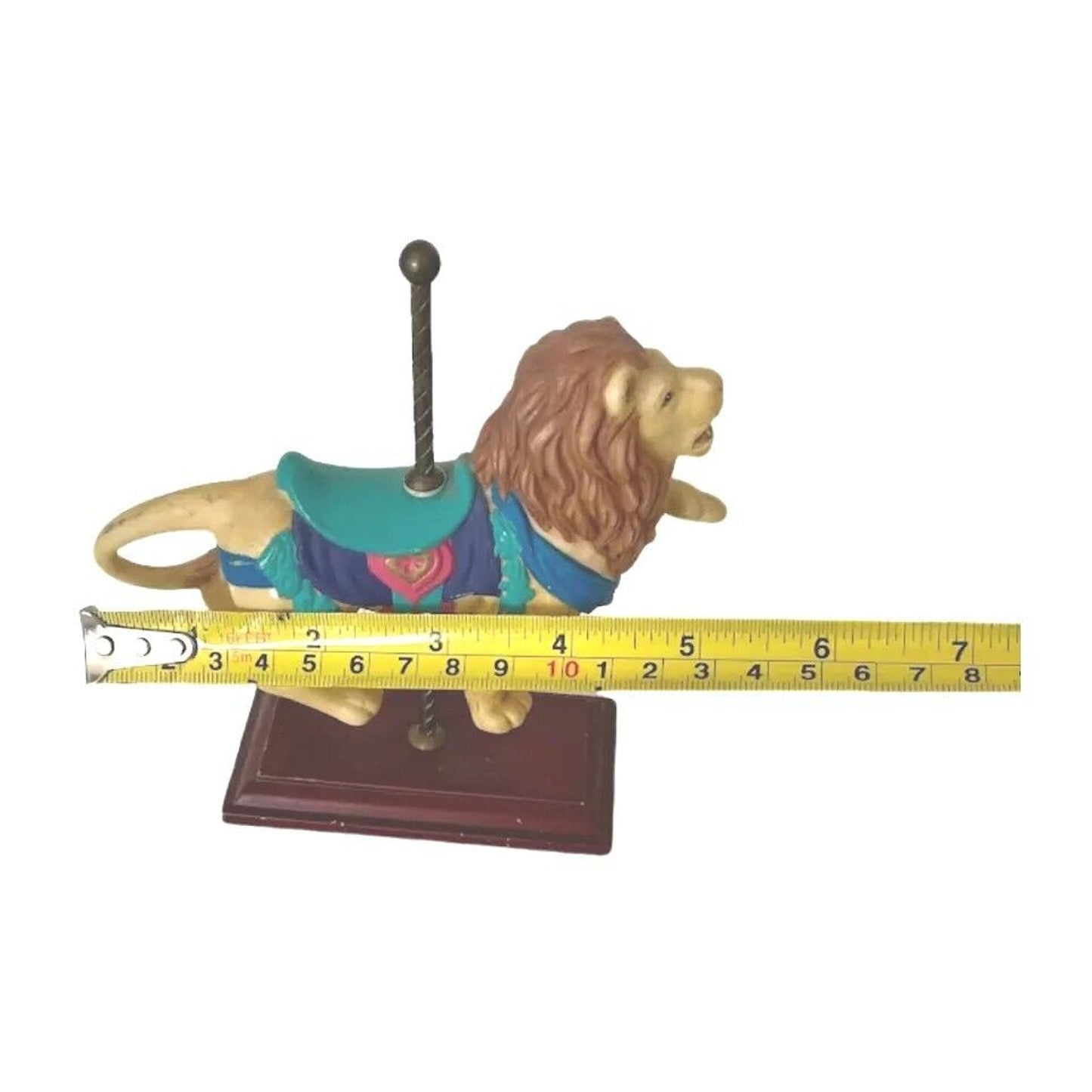Vintage AVON 1996 The Carousel Animal Lion Collection The Lion 5¼" Long Ceramic