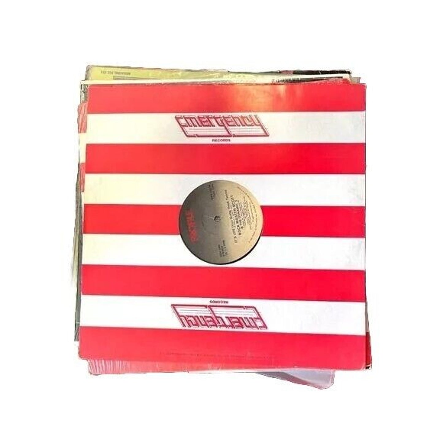 Rock Master Scott & The Dinamics 3-'It's Life' Emergency Records Vinyl Lp Record