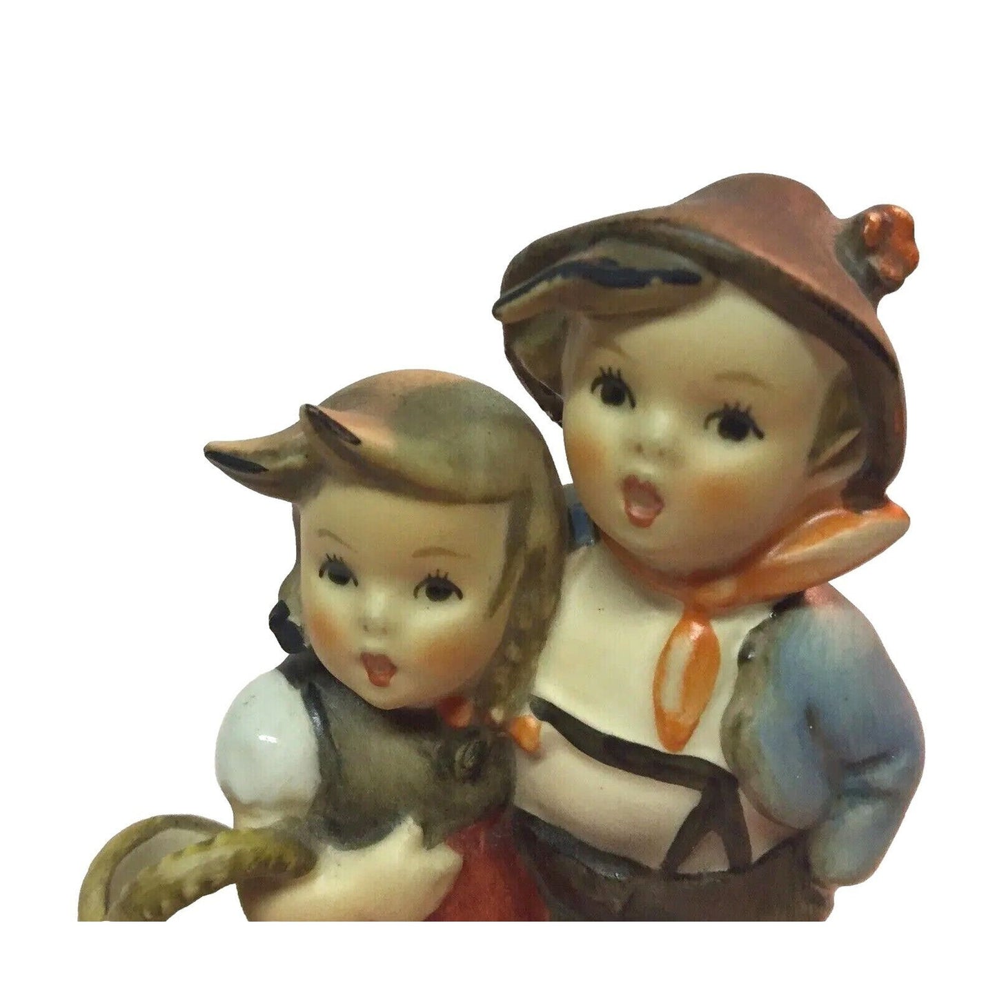 Vintage Hummel Goebel Porcelain Figurine, Germany - Boy & Girl