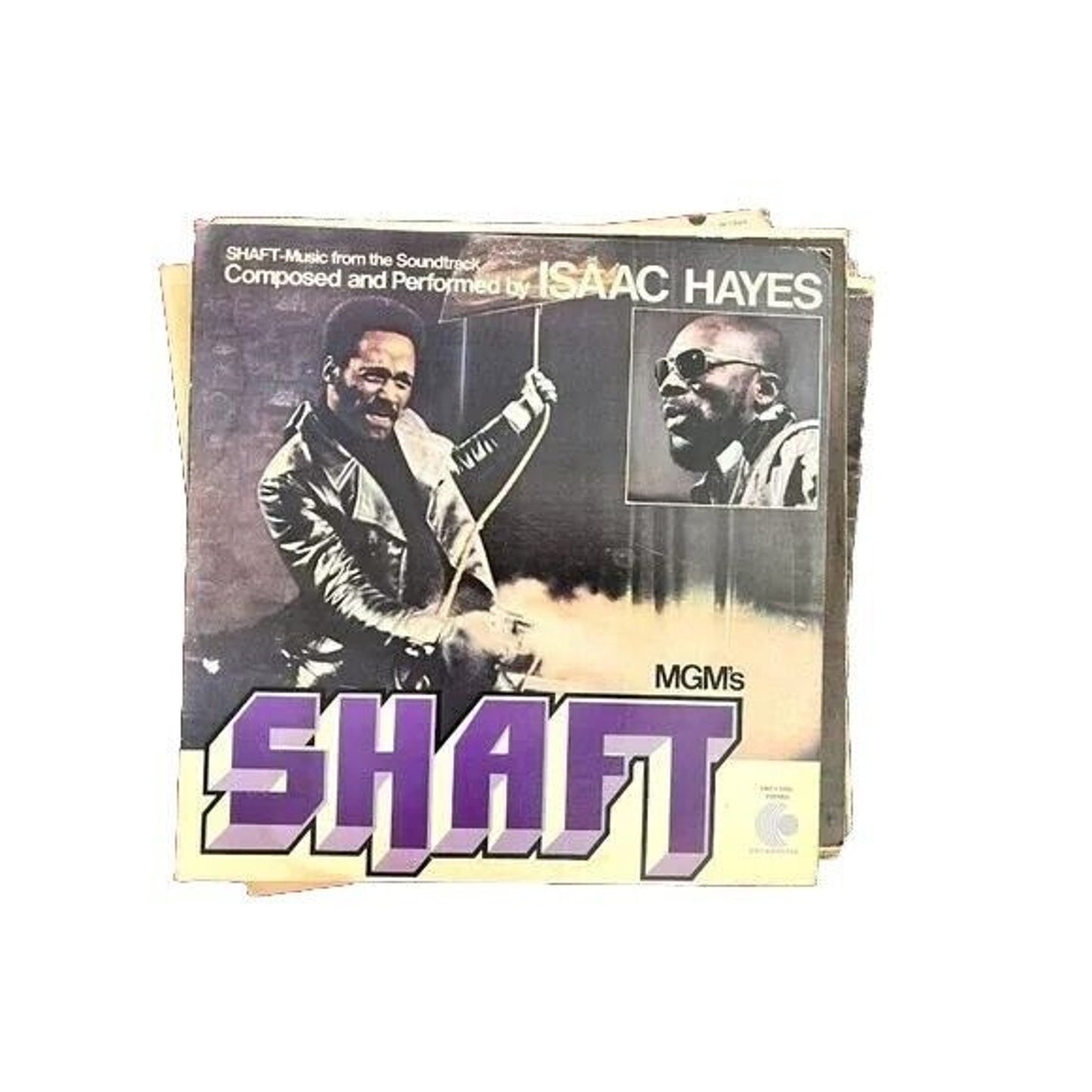 MGM's Shaft By Isaac Hayes Vinyl Lp Record