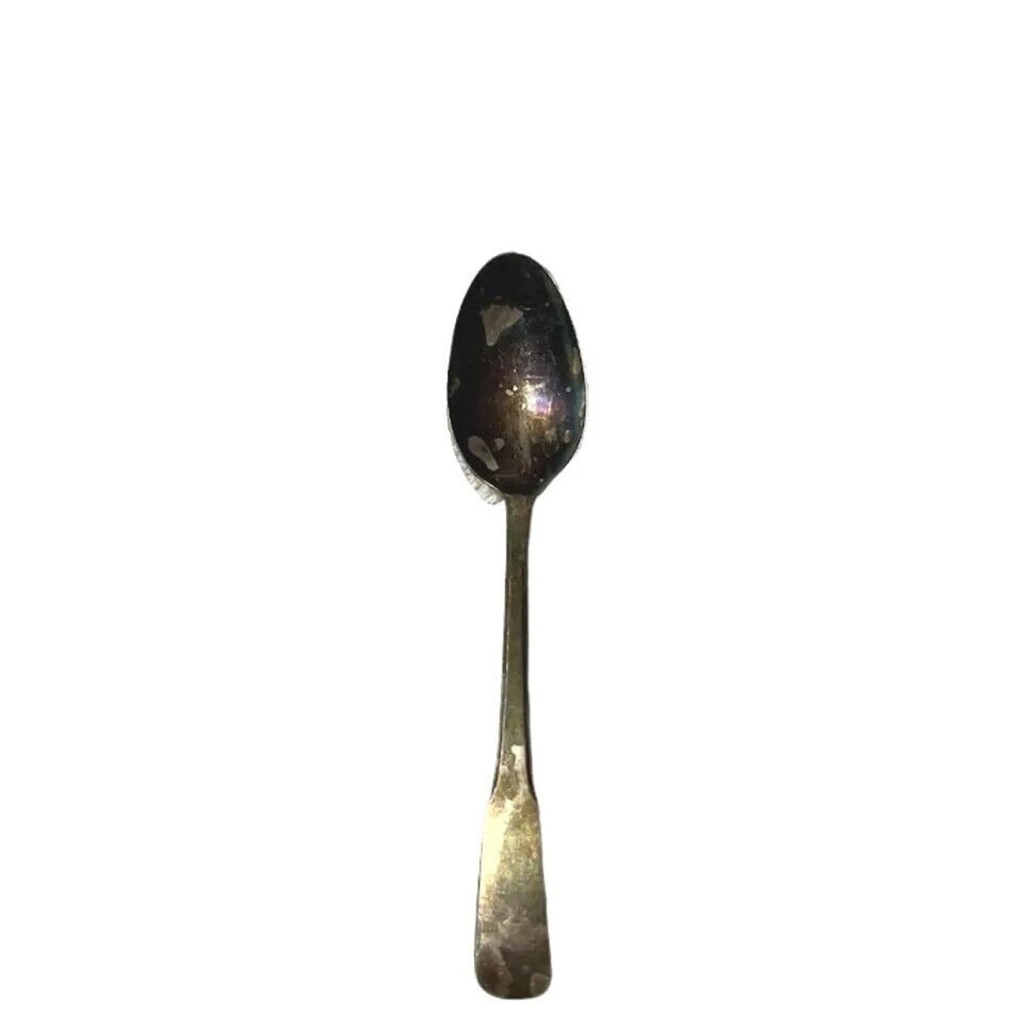 Antique Vintage Souvenir Small Spoon Teaspoon Baby Spoon Silver Plated