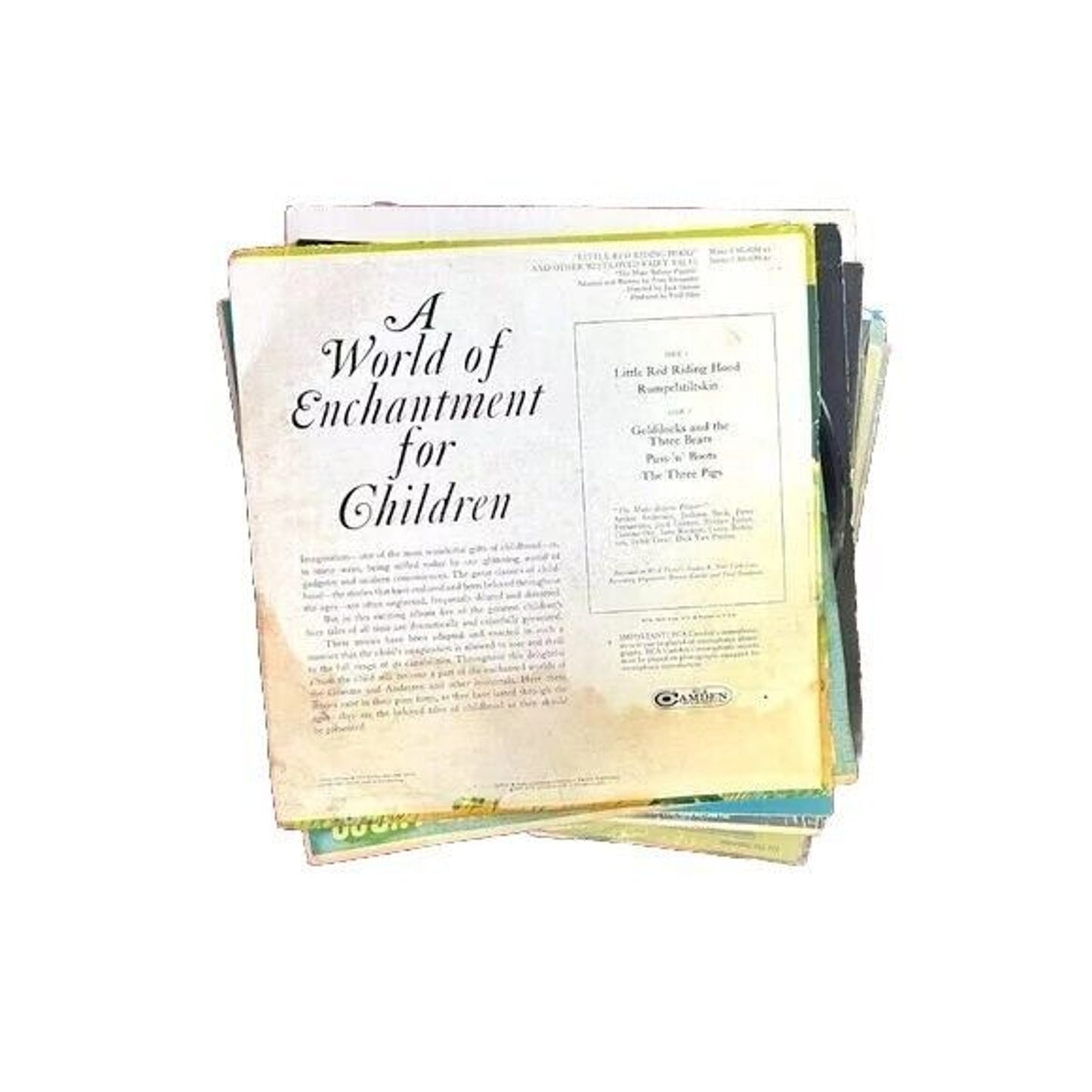 Little Red Riding Hood-A World Of Enchantment For Children Vinyl Lp Record