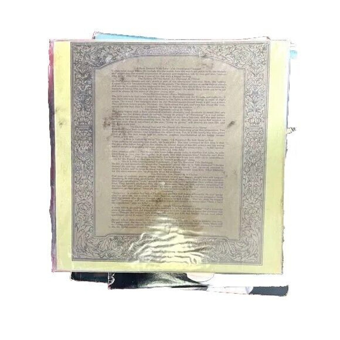 But Not Forgotten Edith Piaf Vinyl Lp Record