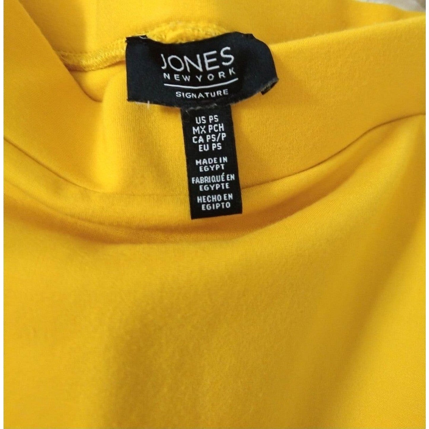 Jones New York signature yellow pencil Skirt PS