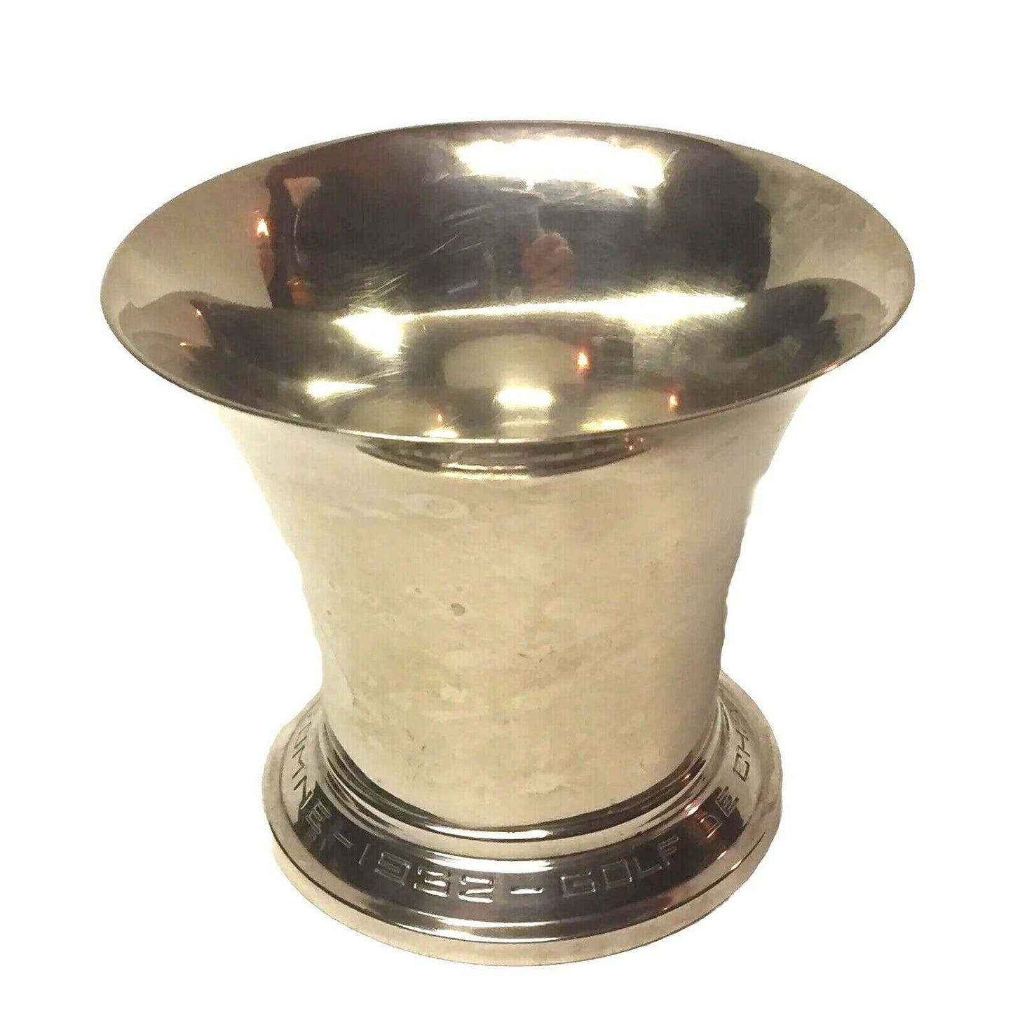 Antique Tetard Frères 1932 Golf de Chantilly Sterling Silver Trophy from Paris