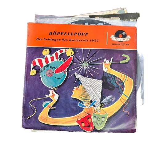 Rare Hoppelepopp-Die Schlager Des Carnevals 45116 LPH Polydor 10"Vinyl Lp Record