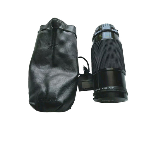 Vivitar Series 1 Hoya 62 mm Skylight 18 Mount Macro Lens with Leather Case