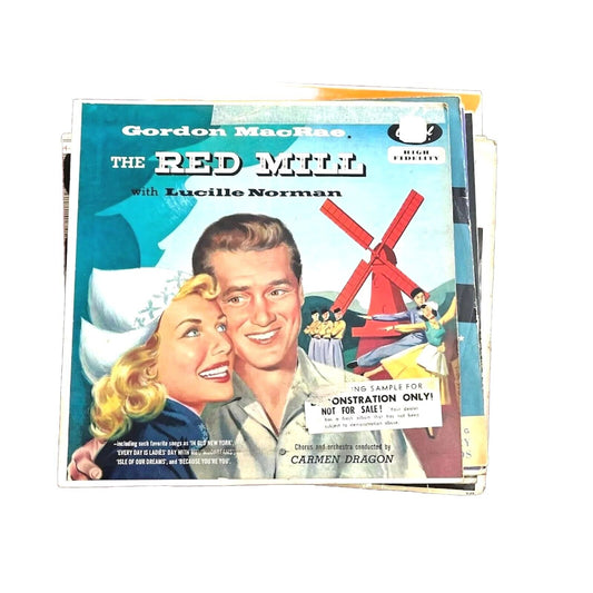 Gordon MacRae with Lucille Norman-''The Red Mill'' L530 10" Vinyl Lp Record