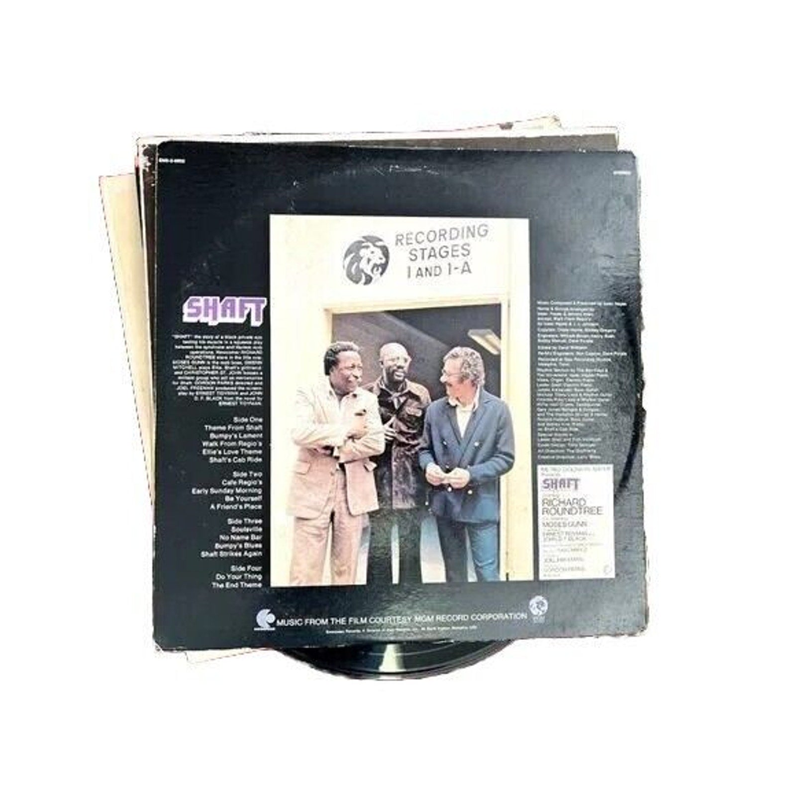 MGM's Shaft By Isaac Hayes Vinyl Lp Record
