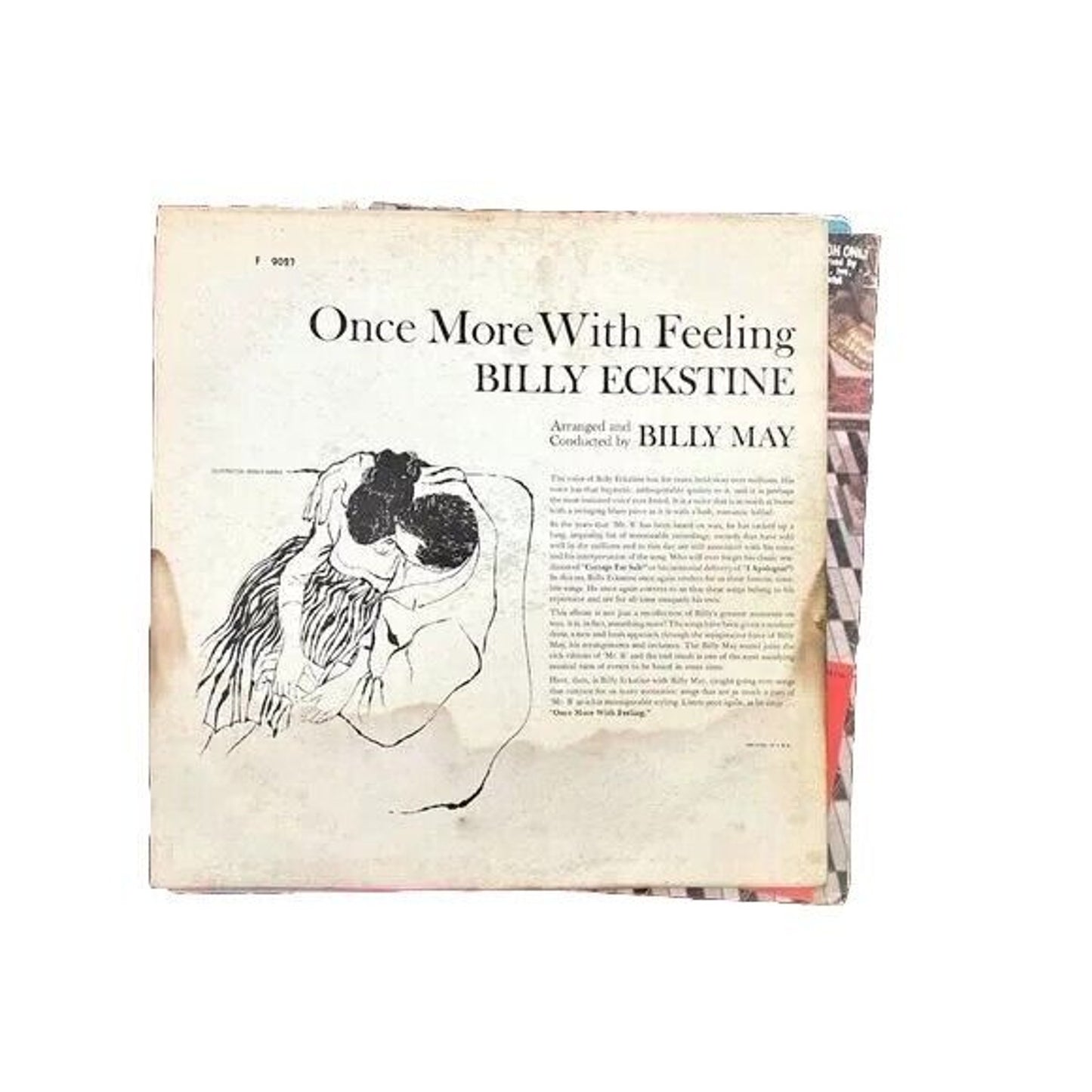 Billy Eckstine-Once More With Feeling Vinyl Lp Record
