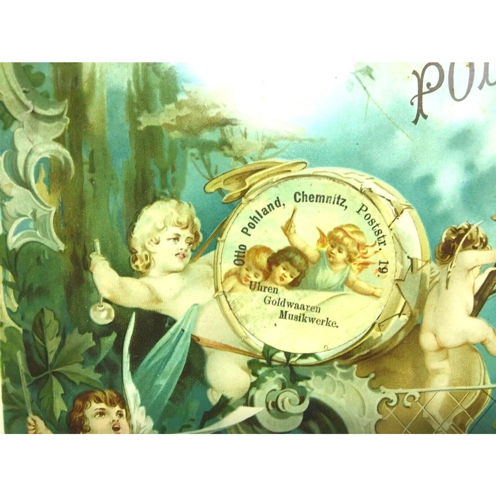 Exquisite 19th Century Antique Polyphon Music Box - Leipzig Waltz Edition