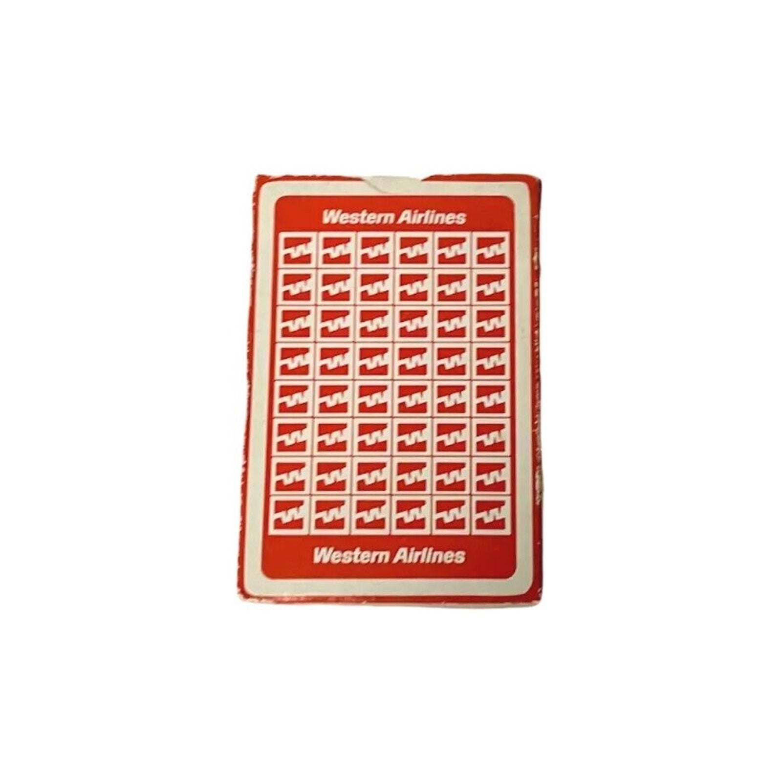 Vintage Deck of Western Airlines Playing Cards Deck
