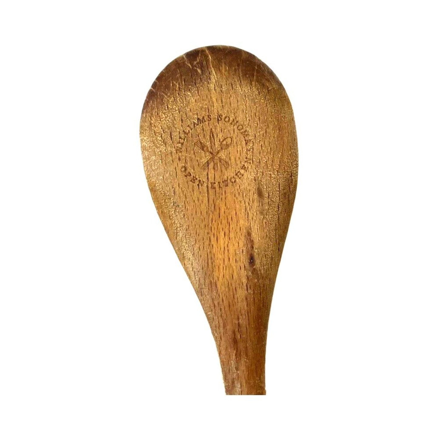 Williams Sonoma Open Kitchen Round Wooden Spoon Sauté Fry Wok Kitchen Utensil