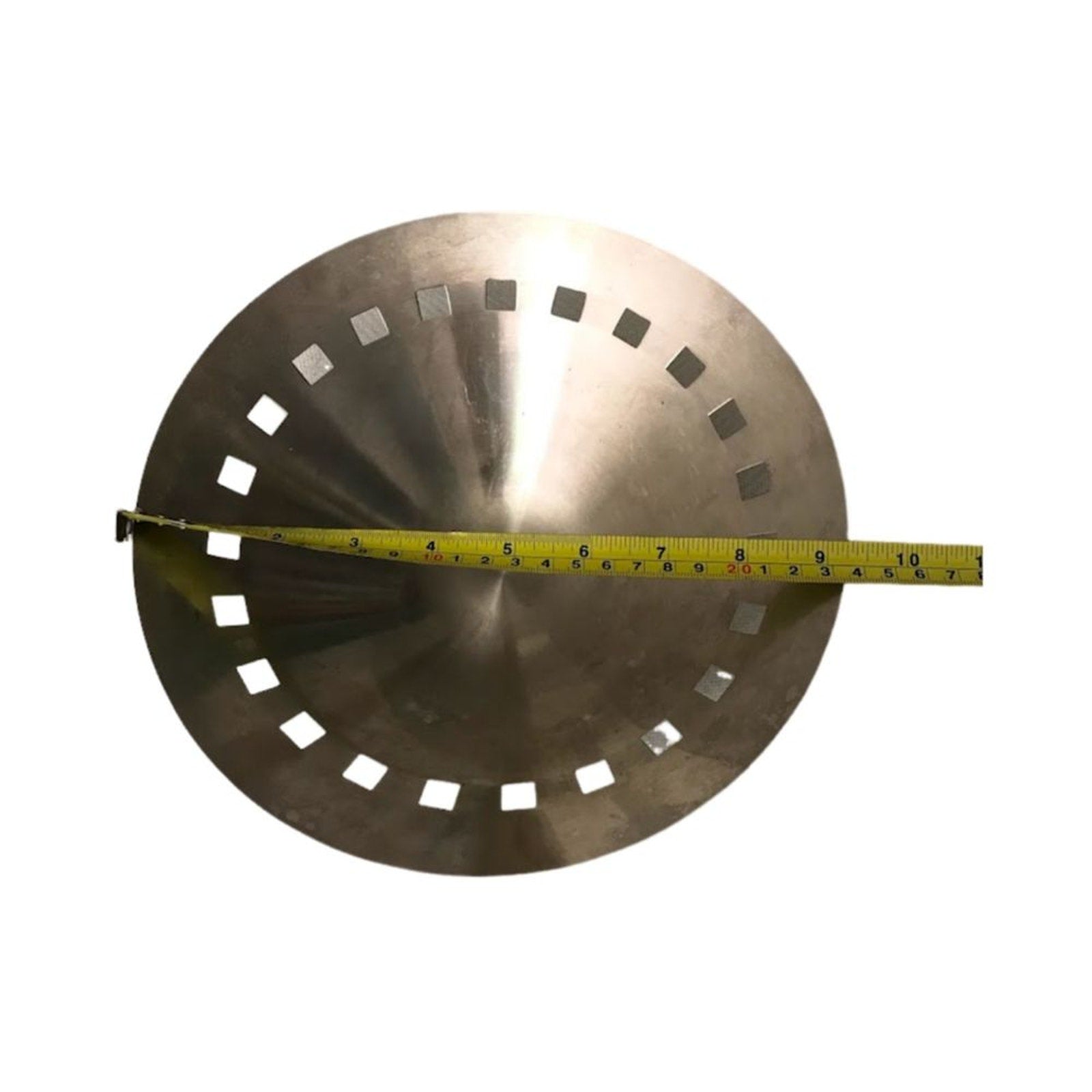 Image Imports Serving Fruit Bread Pierced Bowl Round Stainless Steel