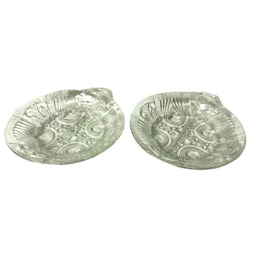 Vintage Indiana Killarney Clear Depression Glass Divided Candy Relish Dish 7.5"
