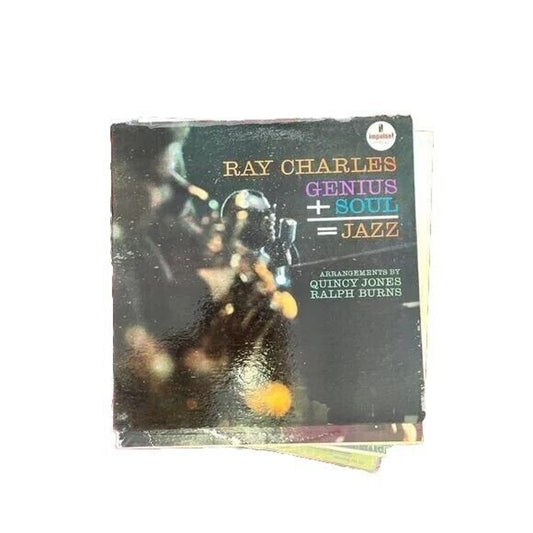 Ray Charles-" Genius Soul Jazz" 12" Impulse Vinyl Lp Record Vintage