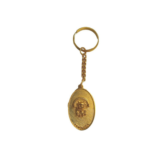 Colombia Inka Auto Keychain Bag Purse Vensoro Precolombiano Gold Tone
