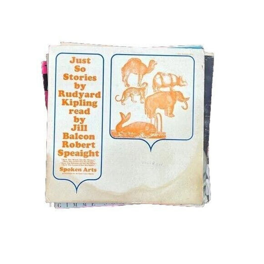 Spoken Arts-Just So Stories By Rudyard Kipling Read By Jill Balcon Robert