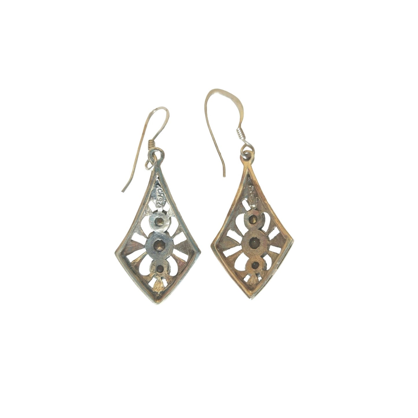 Vintage Women's Earrings Sterling Silver 925