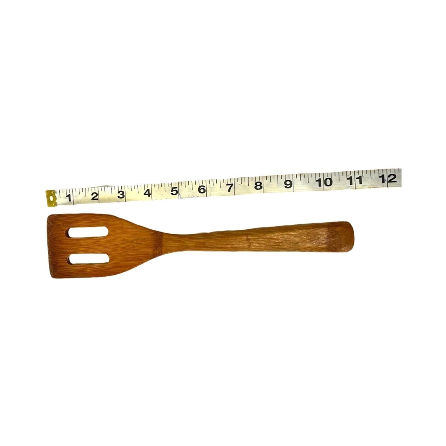 Frying Wooden Slotted Spatula Flat Wok Cooking Kitchen Utensil