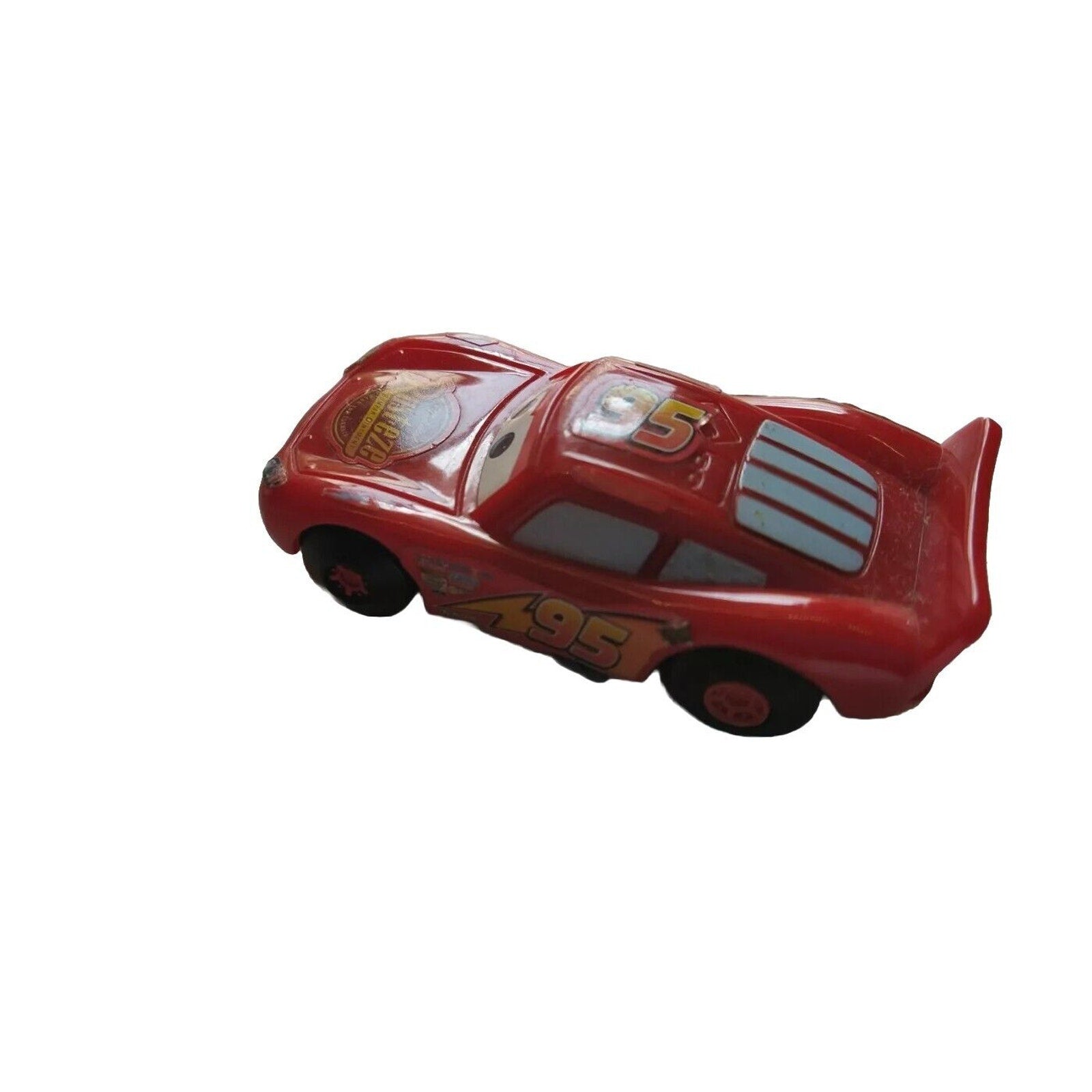 Disney Pixar Cars Supercharged Rust-Eze Lightning McQueen #95 Loose
