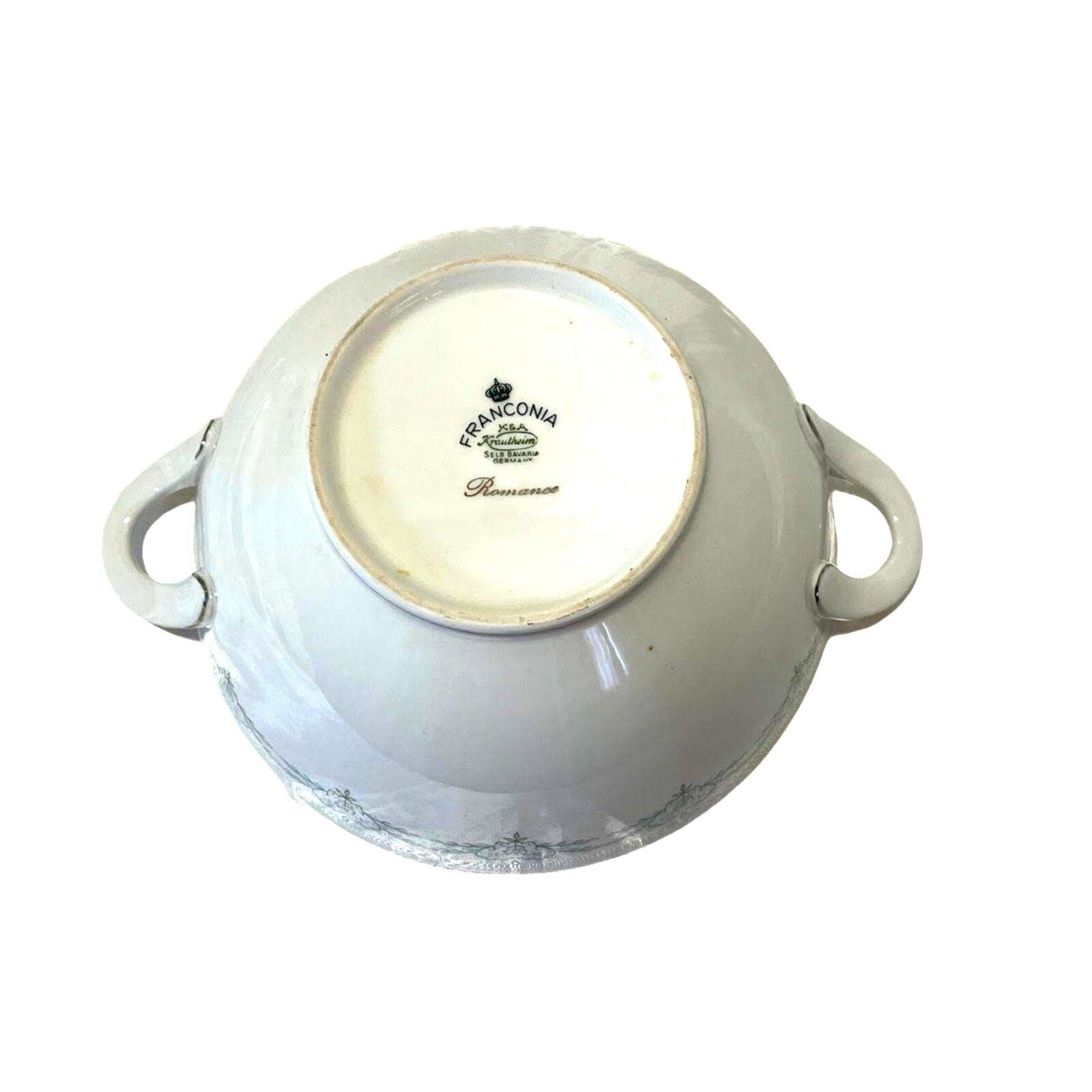 Franconia Krautheim Romanse Soup Tureen Bowl Lid Porcelain Germany