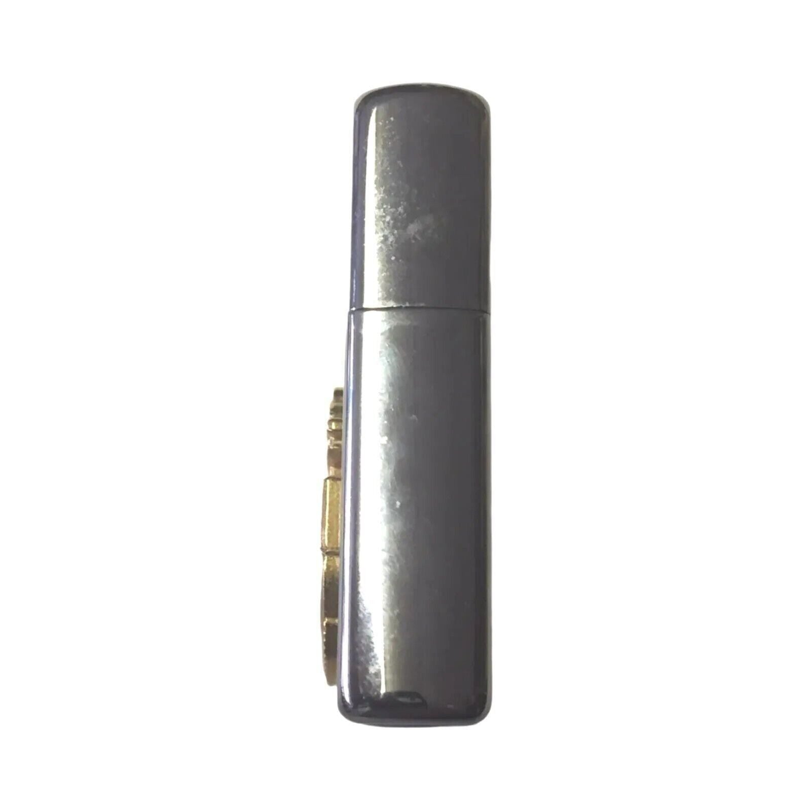 Zippo Lighter Bradford Pa Usa Usn Us Navy Silver Tone 2012