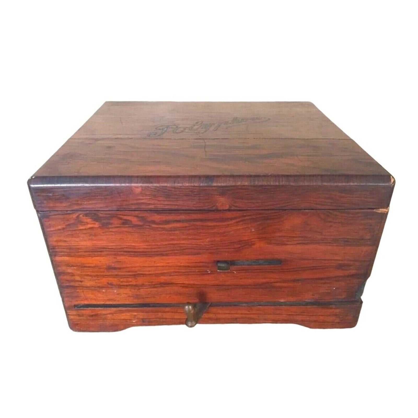 Exquisite 19th Century Antique Polyphon Music Box - Leipzig Waltz Edition