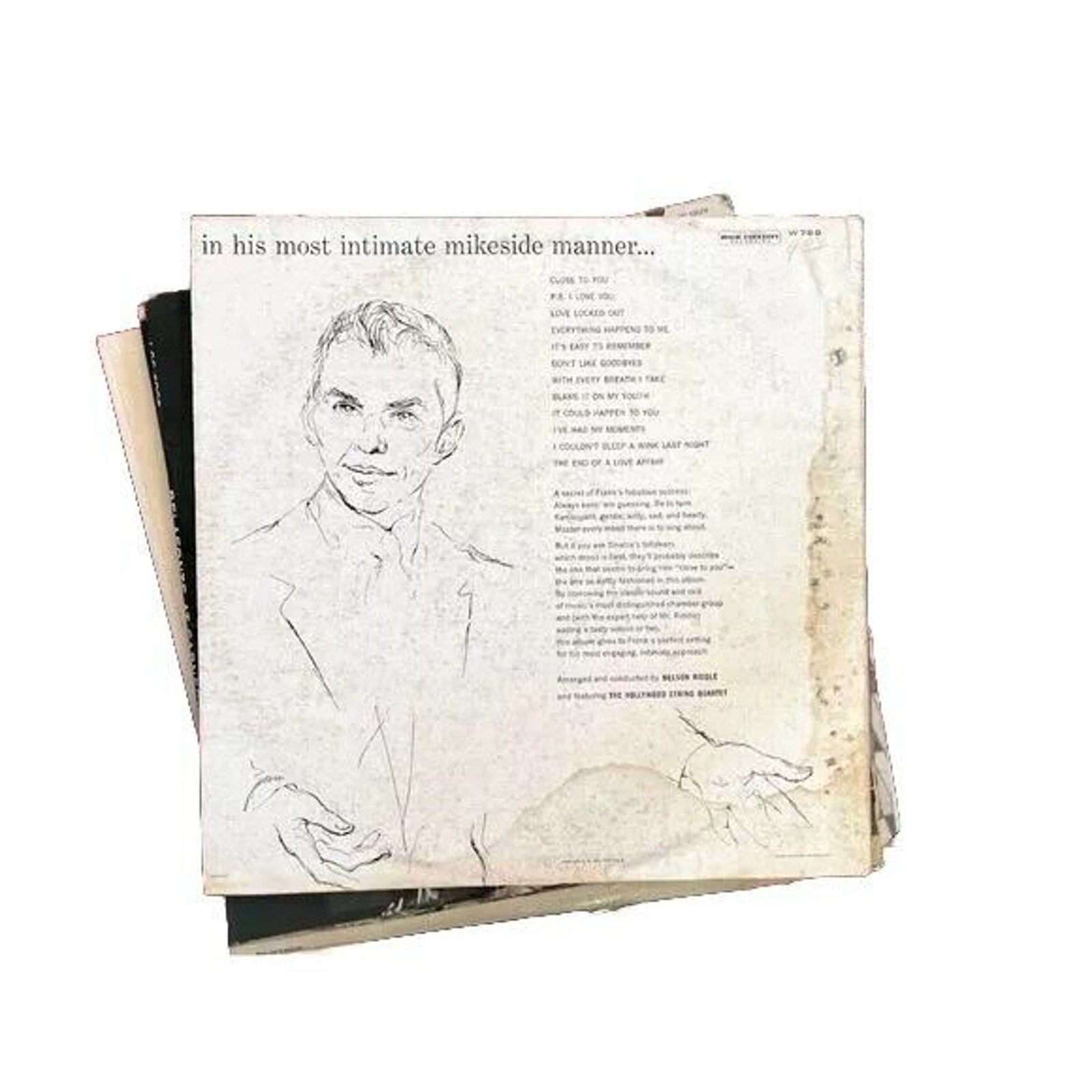 Frank Sinatra-Close To You Capitol Records Vinyl Lp