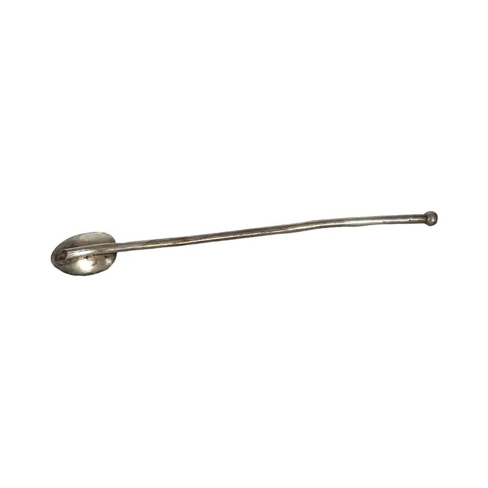 Antique Webster Cocktail Straw Spoon Single Sterling Silver ca1940s MCM