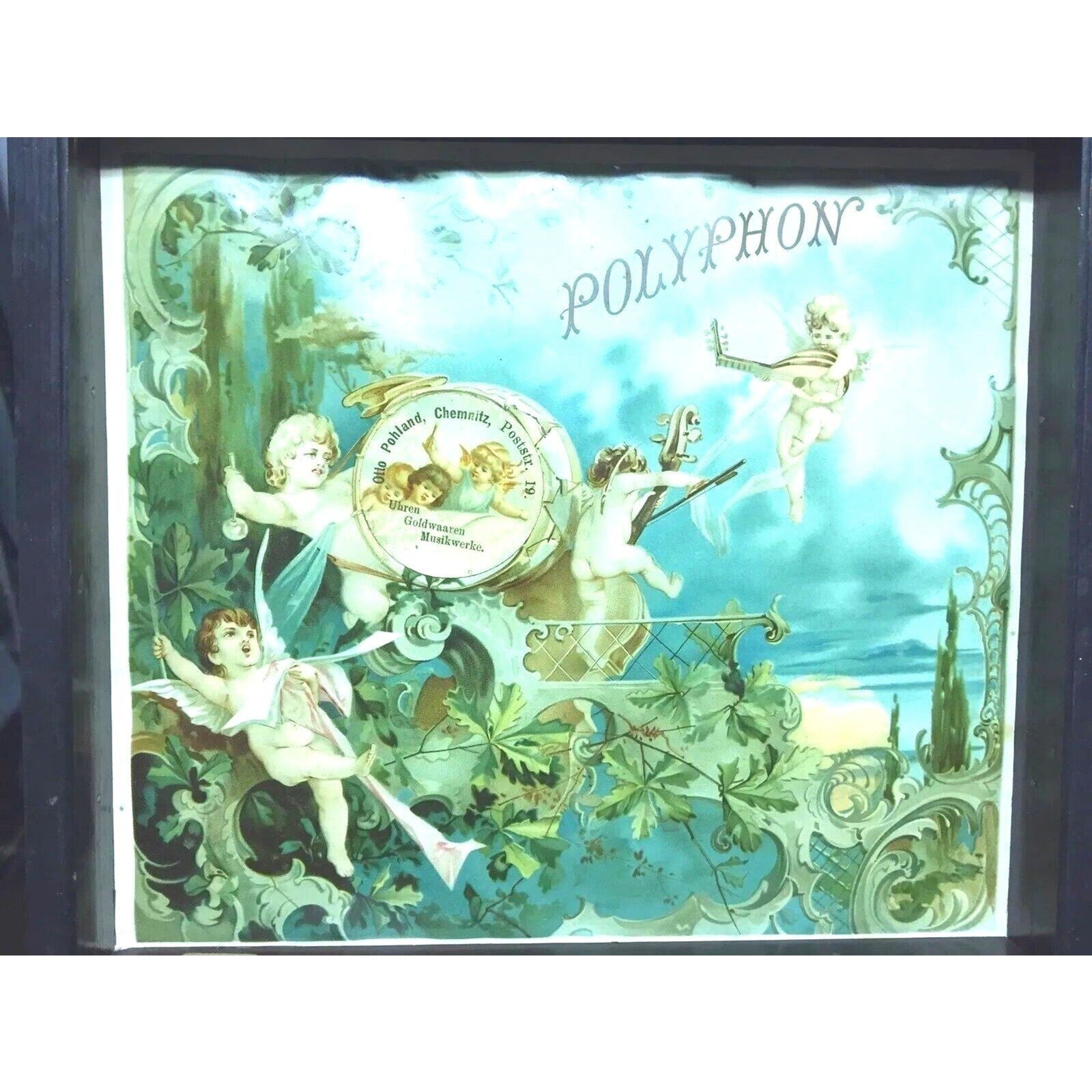 Exquisite 19th Century Antique Polyphon Music Box - Leipzig Waltz Edition