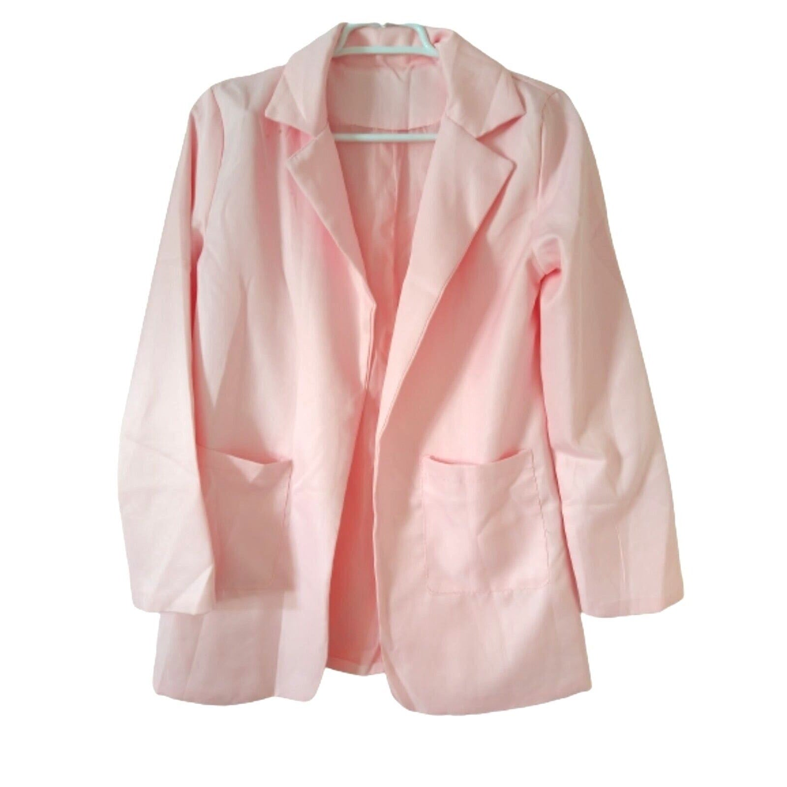 Light Pink Long women's Blazer suit M
