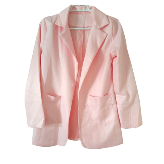 Light Pink Long women's Blazer suit M