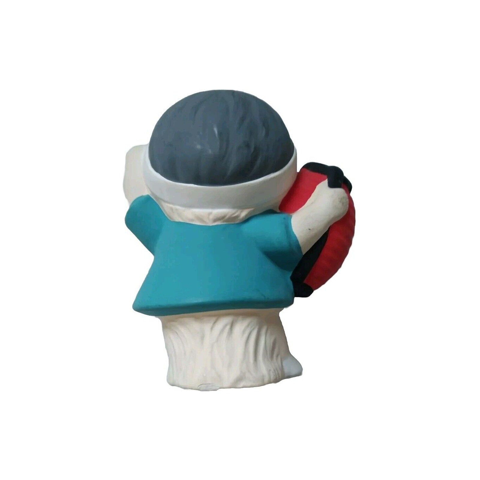 Mitsukoshi Hakata Boy with Festival Lantern Ceramic Statue Figurine Toy Japan