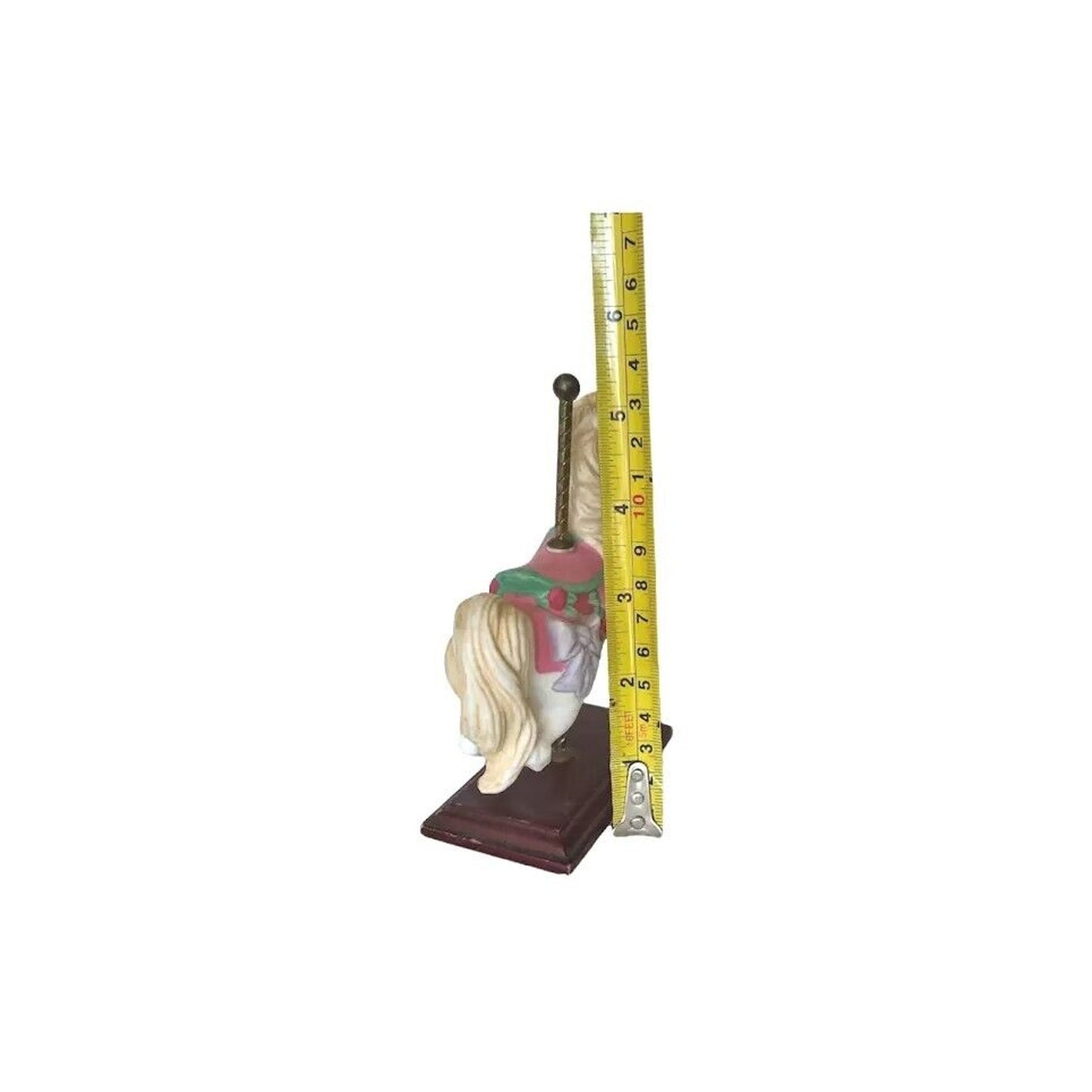 AVON Figurine Source of Fine Collectibles 1996 Carousel Ceramic Prancing Horse