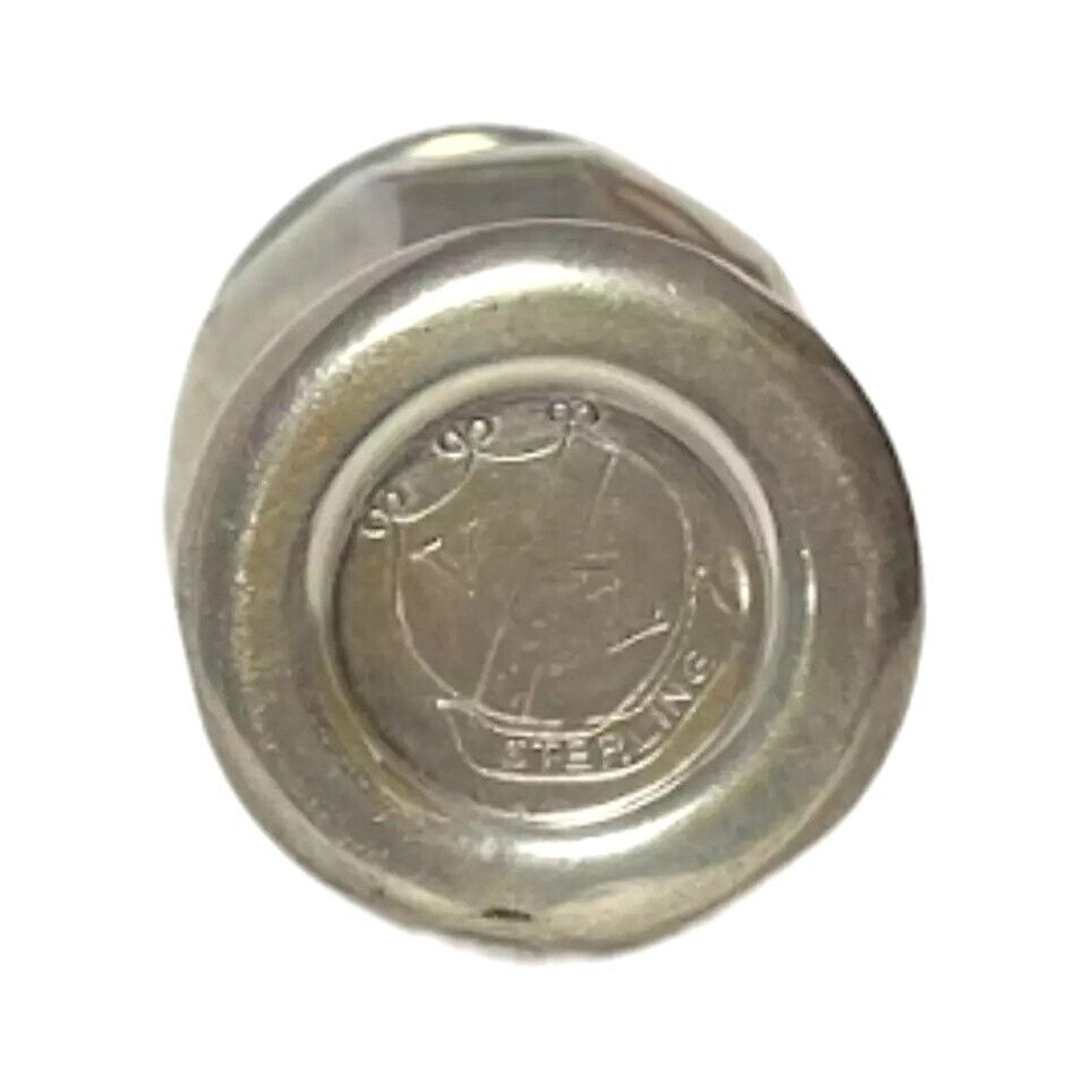 Vintage Sterling Silver Salt Pepper Shaker Single Marked VL(Vincent Lollo-Italy)