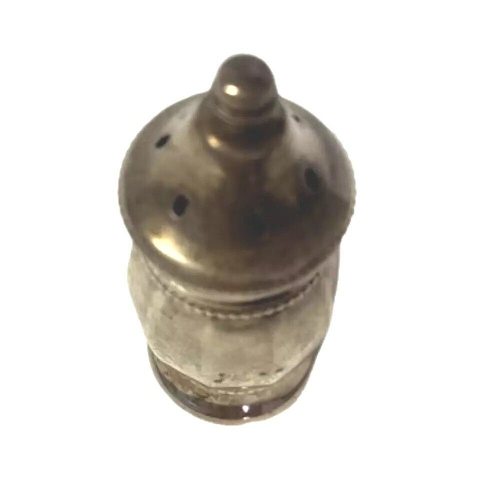 Vintage Sterling Silver Salt Pepper Shaker Single Marked VL(Vincent Lollo-Italy)