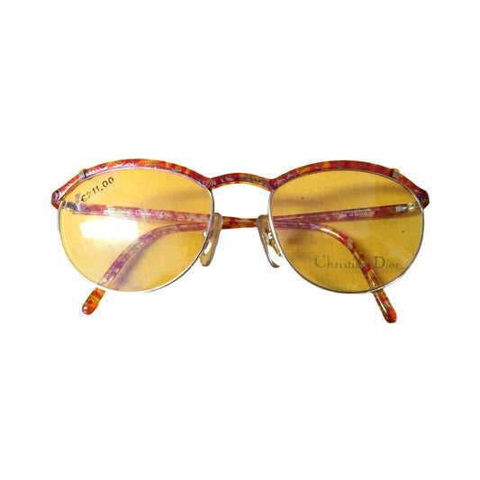 Vintage Christian Dior Red Frame For Eye Glasses Original Austria 2599 Pa
