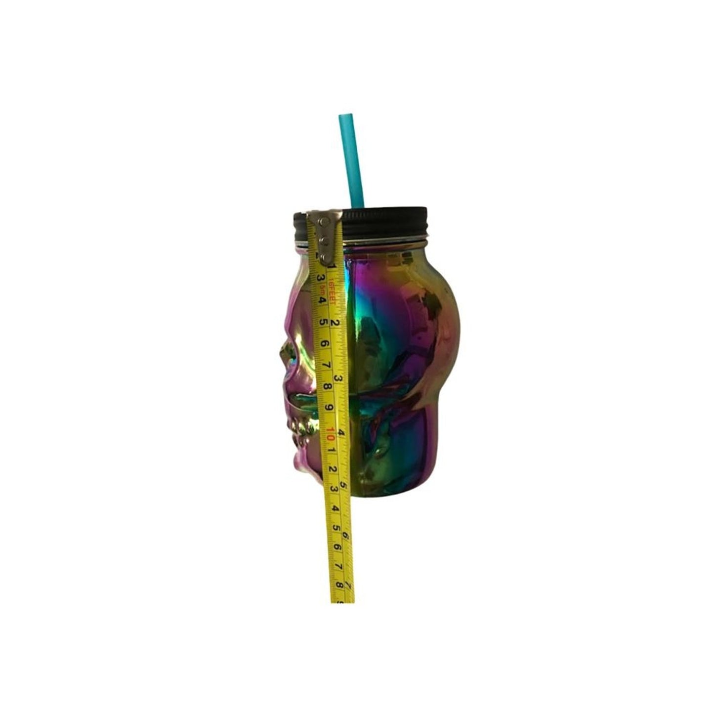Nwt Skull Tumbler Bottle Straw Drinking Cup