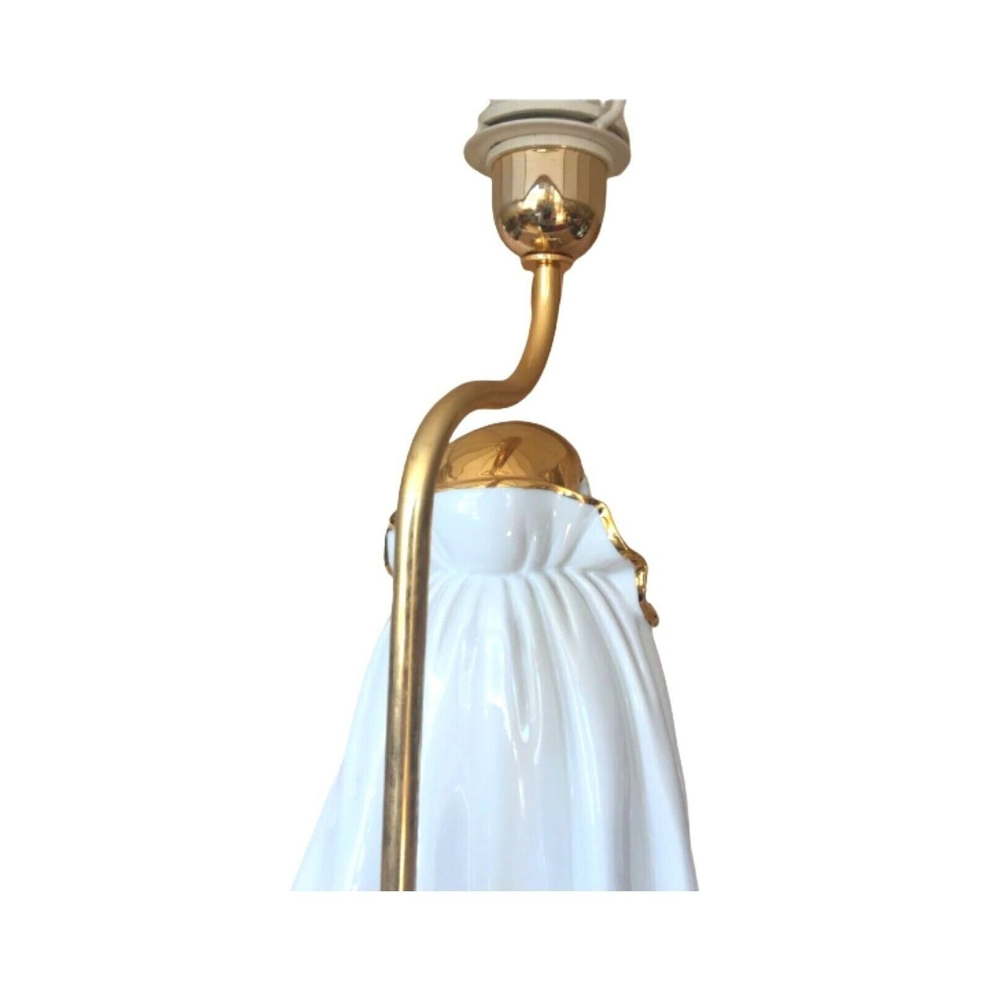 Vintage Harlequin Table Lamp – Capodimonte, Limoges Swarovski and 24K Gold